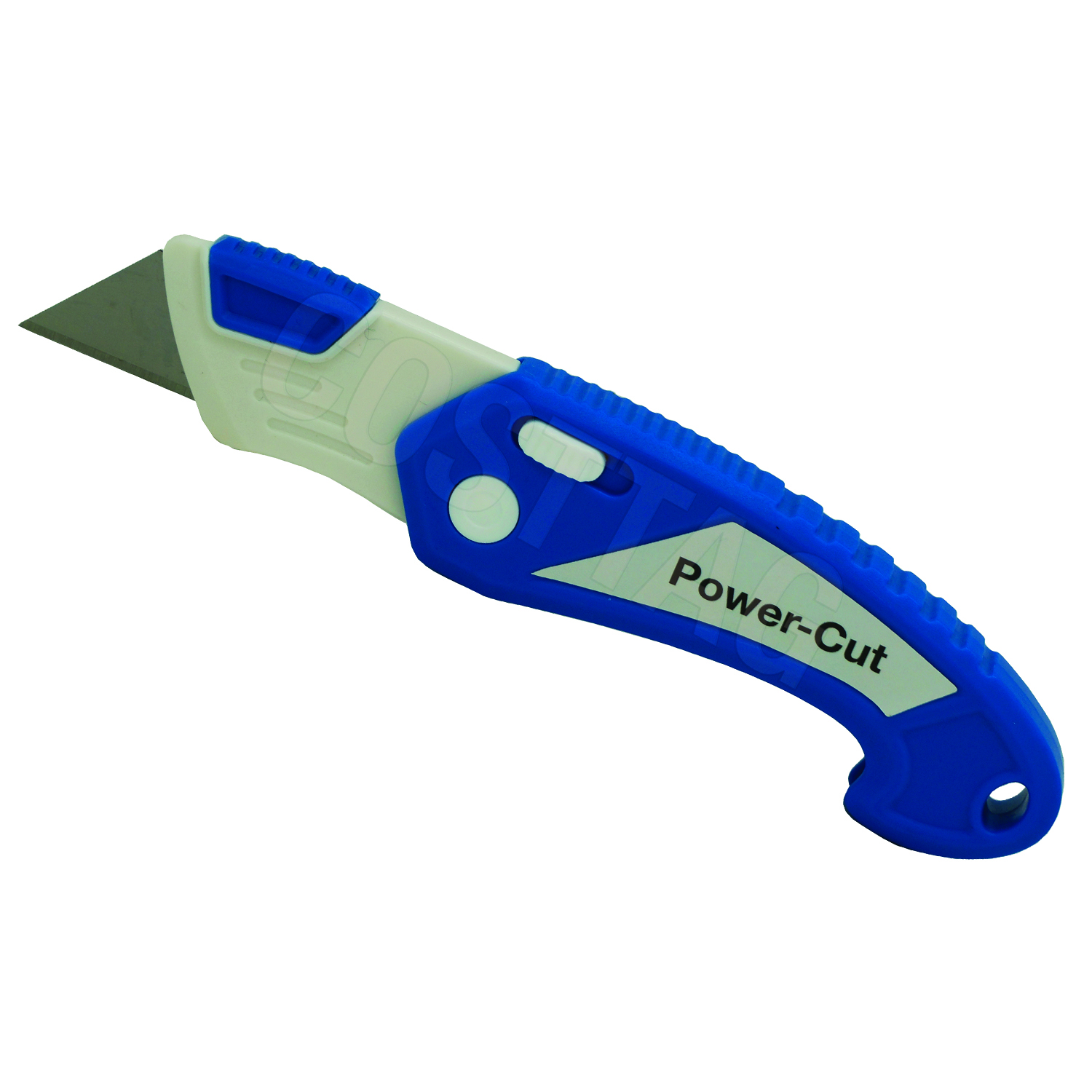 Lightweight Heavy Duty Pocket Knife Retractable Blade ABS Folding Safety Utility Box Cutter with Lock Release - 4 Pack